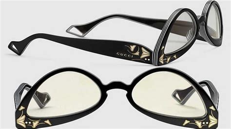 gucci moth glasses